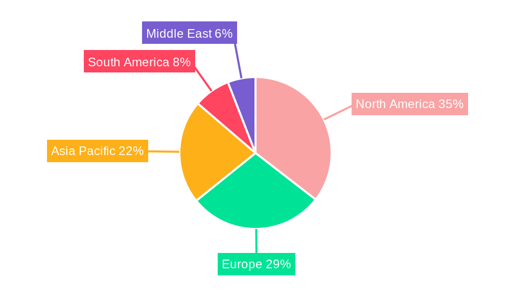 Hardwood Flooring Market Market Share by Region - Global Geographic Distribution