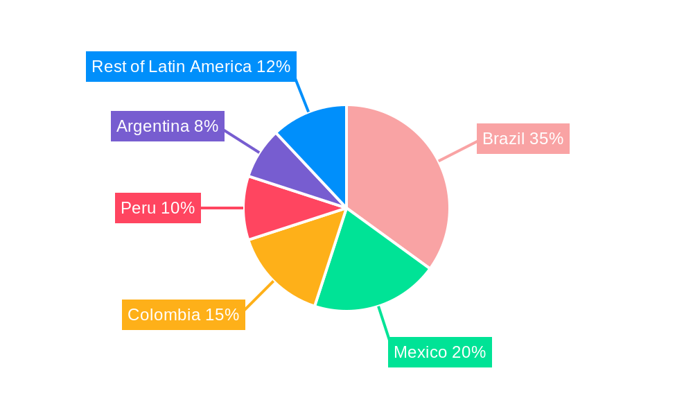 Latin America Container Terminal Operations Market Regional Share