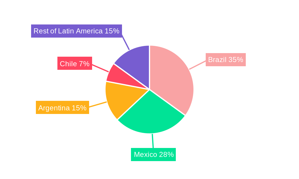 Latin America Conveyors Industry Regional Share
