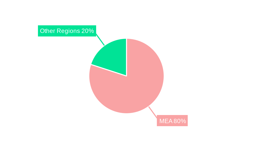 MEA Polyethylene Terephthalate Resin Industry Regional Share