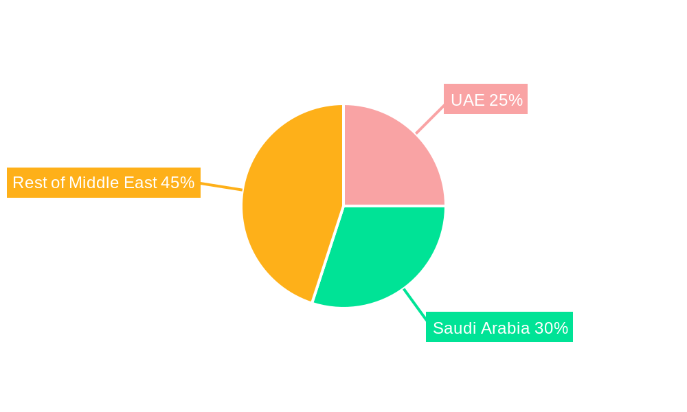 Middle East Lubricant Additives Market Regional Share