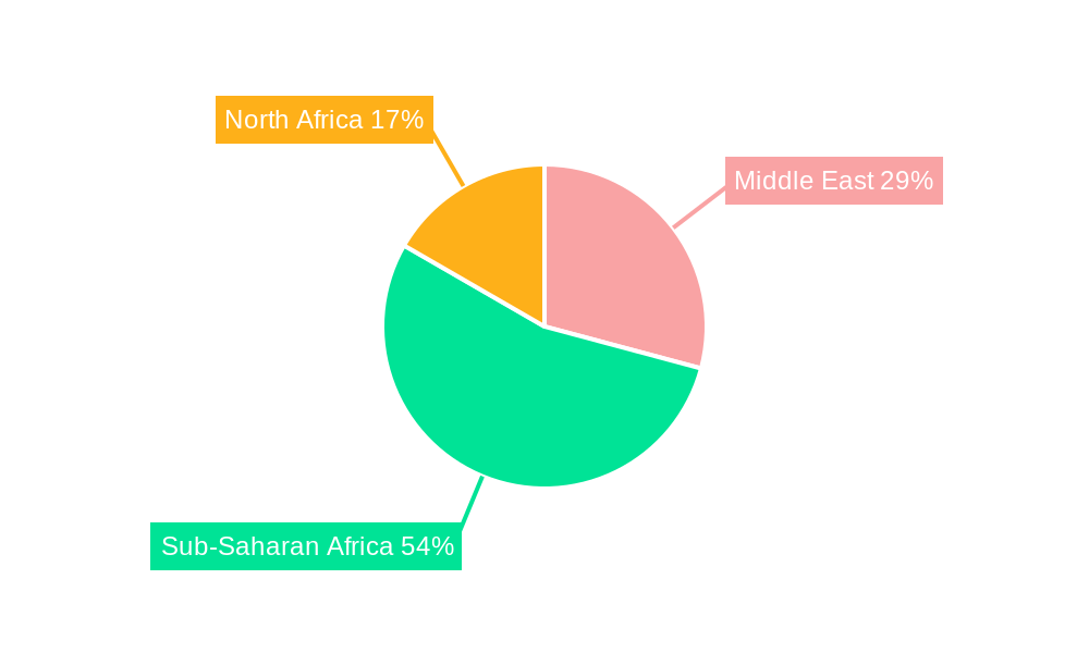 Middle East and Africa Insulin Infusion Pumps Market Regional Share
