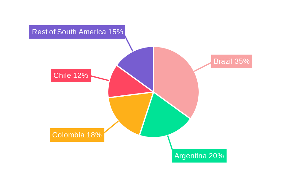 South America Polymer Emulsion Industry Regional Share