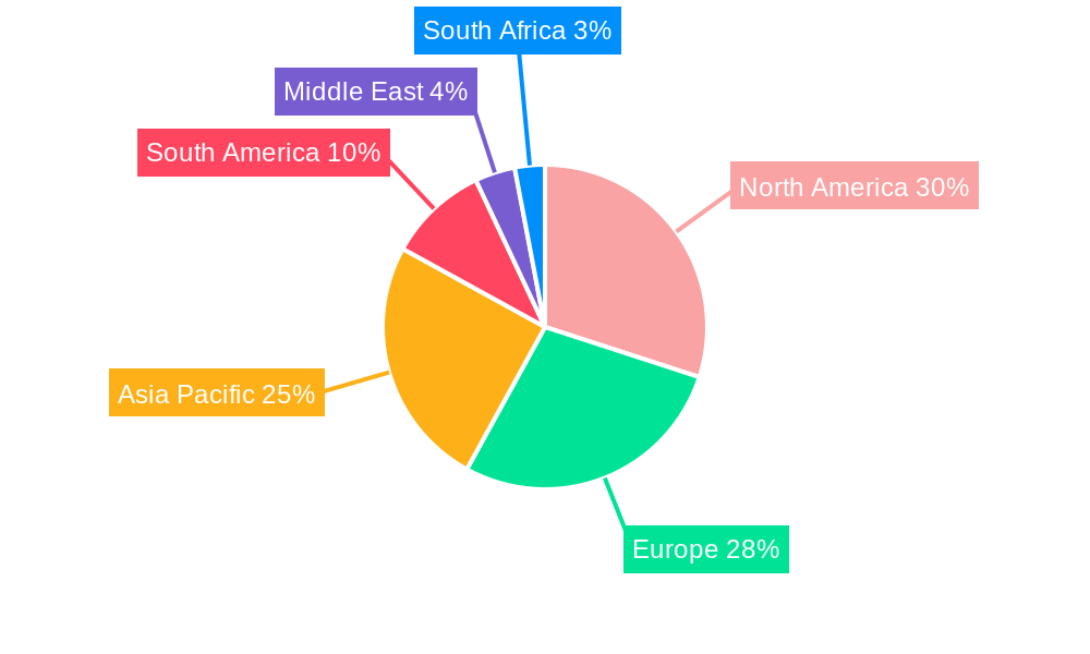 Vegan and Plant-Based Cheese Market Market Share by Region - Global Geographic Distribution