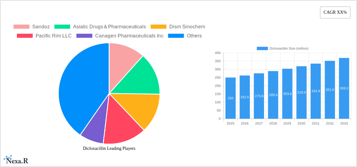 Dicloxacillin Research Report - Market Size, Growth & Forecast