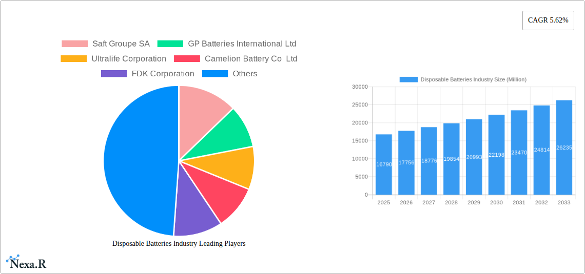 Disposable Batteries Industry Research Report - Market Size, Growth & Forecast