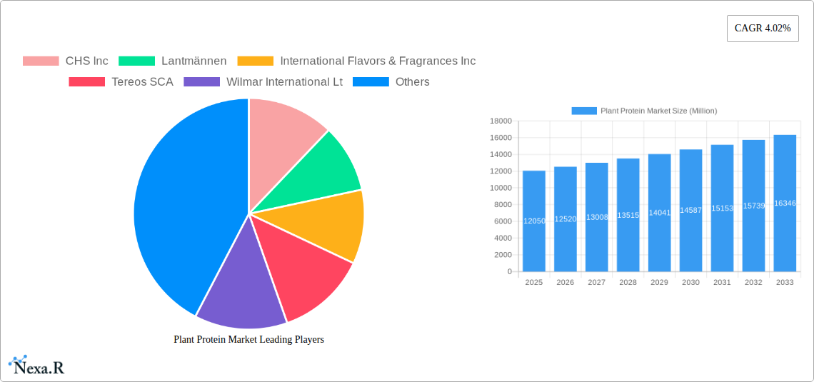 Plant Protein Market Research Report - Market Size, Growth & Forecast