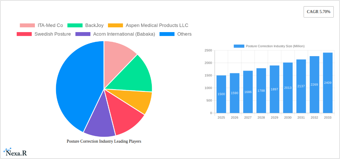 Posture Correction Industry Research Report - Market Size, Growth & Forecast