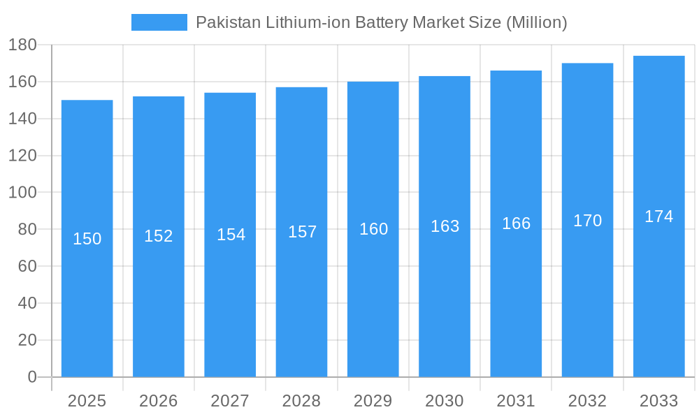Pakistan Lithium-ion Battery Market Market Size and Forecast (2024-2030)