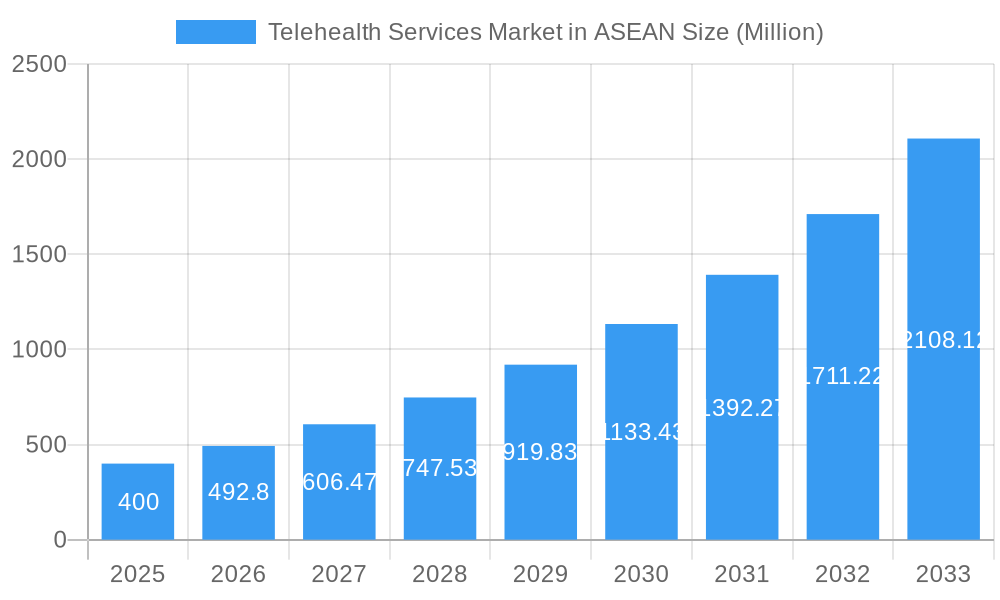 Telehealth Services Market in ASEAN Market Size and Forecast (2024-2030)