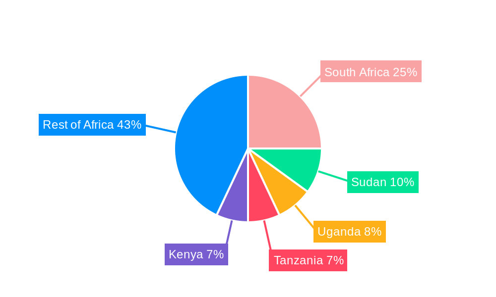 Africa Feed Vitamins Market Regional Share