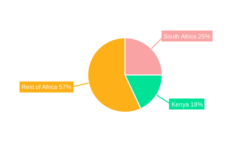 Africa Satellite Imagery Services Market Regional Share