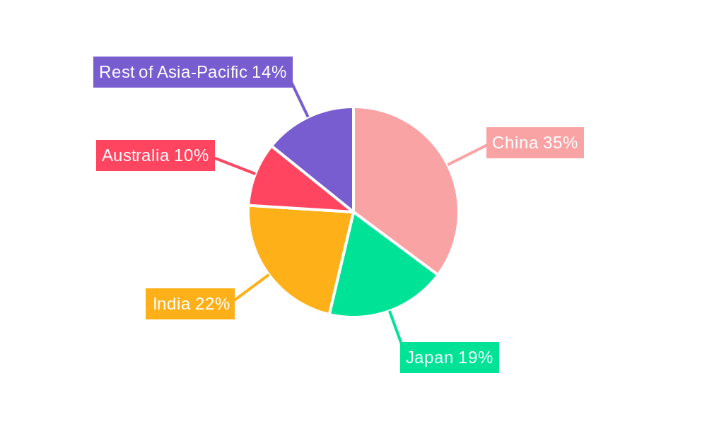 Asia Pacific Hair Styling Tool Industry Regional Share