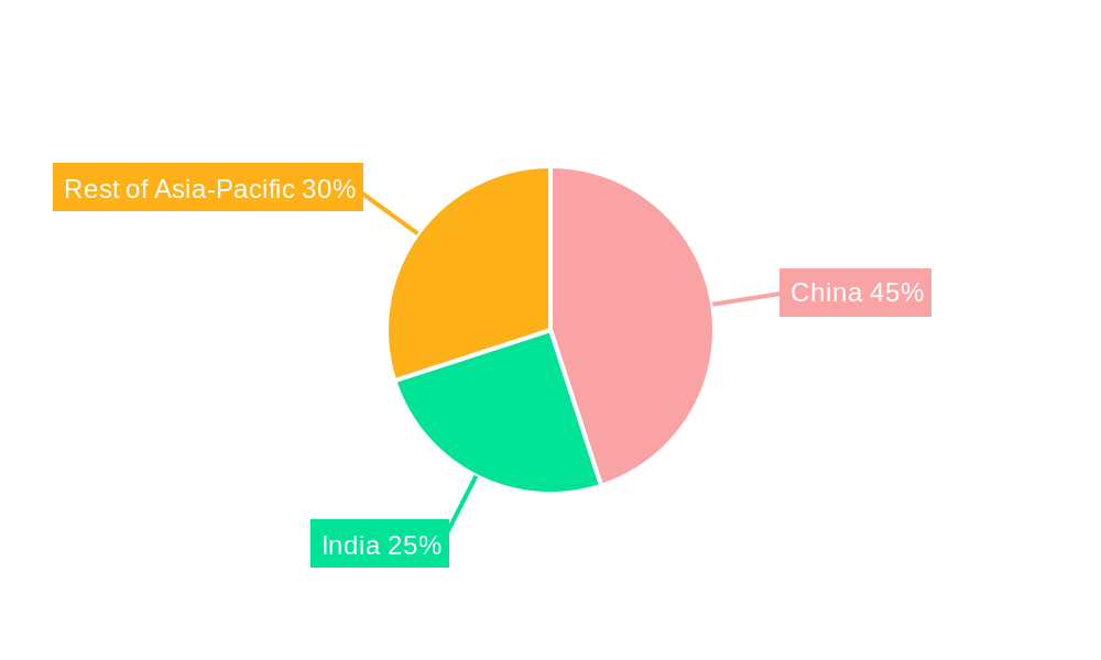 Asia-Pacific Metallurgical Grade Fluorspar Industry Regional Share