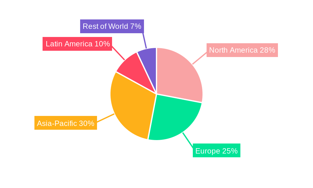 Beverage Packaging Cans Market Share by Region - Global Geographic Distribution