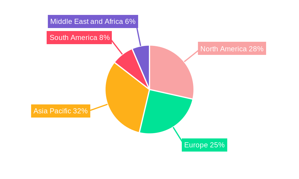 Cryogenic Pump Industry Market Share by Region - Global Geographic Distribution