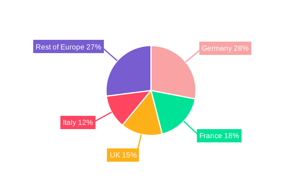 Europe Automotive Heat Exchanger Market Regional Share