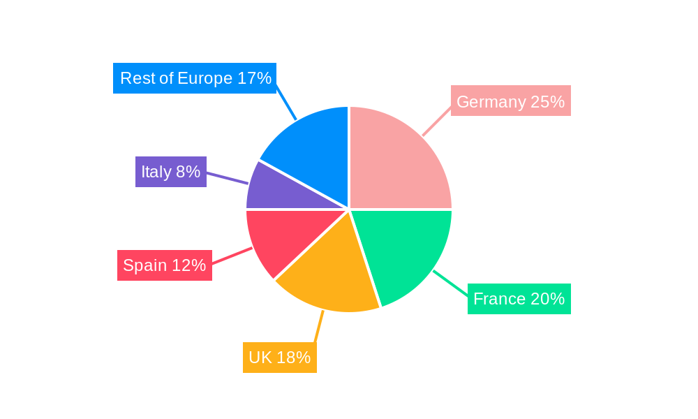 Europe Commercial Aircraft In-Flight Entertainment System Market Regional Share