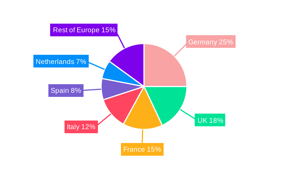 Europe Conveyors Industry Regional Share