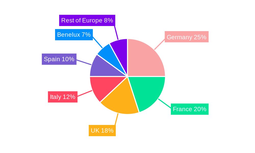 Europe Personal Care Plastic Tube Packaging Market Regional Share