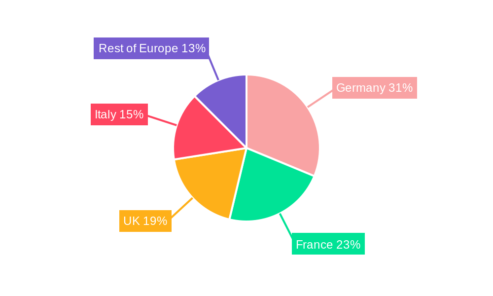 Europe Sustainable Mattress Market Regional Share