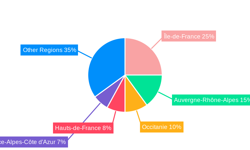 France Auto Loan Market Regional Share
