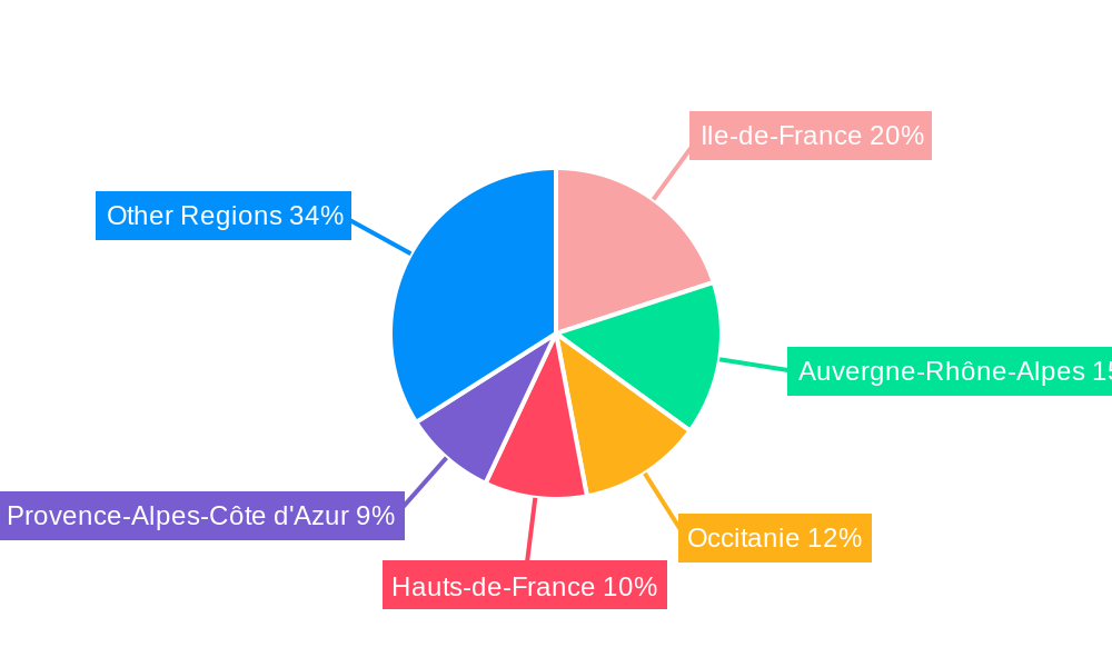 France Car Insurance Market Regional Share