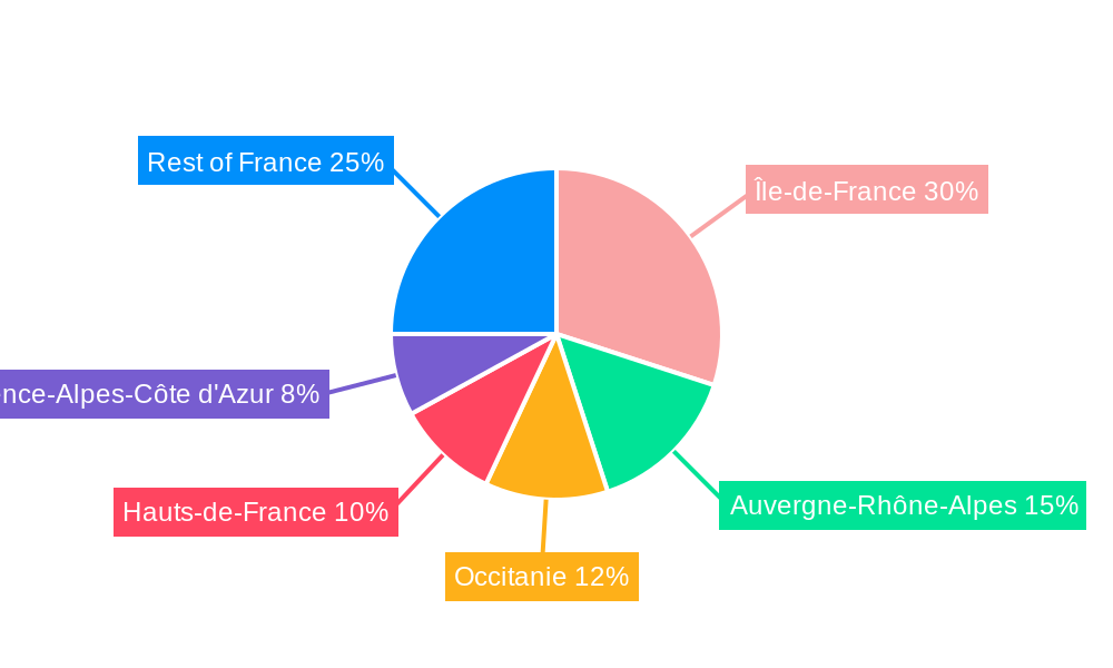 France Video Surveillance Market Regional Share