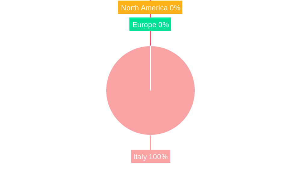 Italian Luxury Goods Market Regional Share