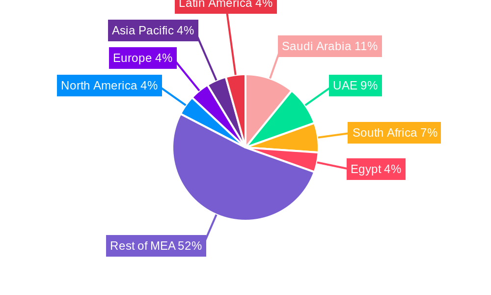 MEA Medical Devices Packaging Market Regional Share