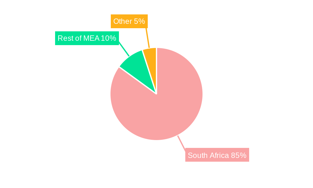 Maize Industry in South Africa Regional Share