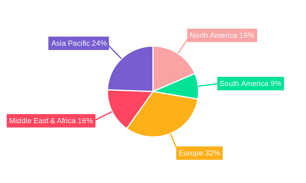 Maritime Anti-Piracy Systems Regional Share
