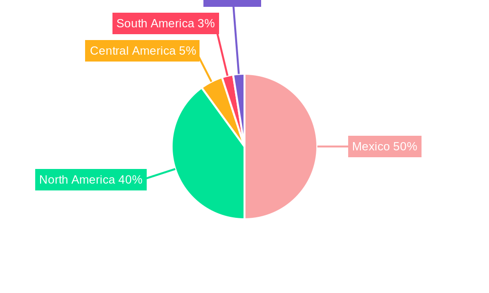 Mexico 3PL Market Regional Share