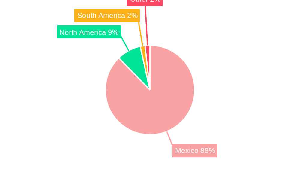 Mexico Automotive Engine Oils Industry Regional Share