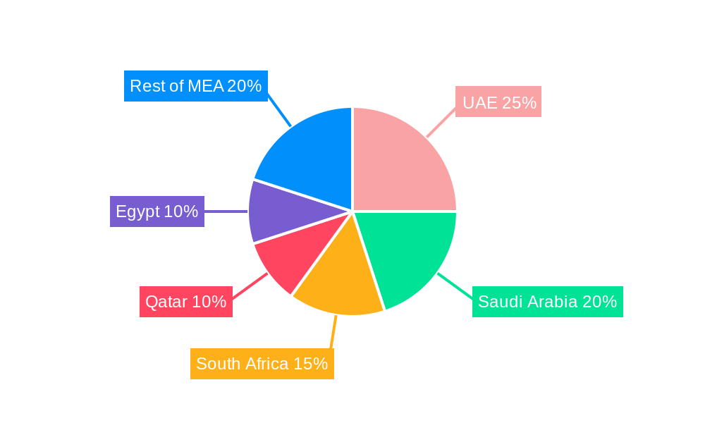 Middle East And Africa Trace Detection Market Regional Share