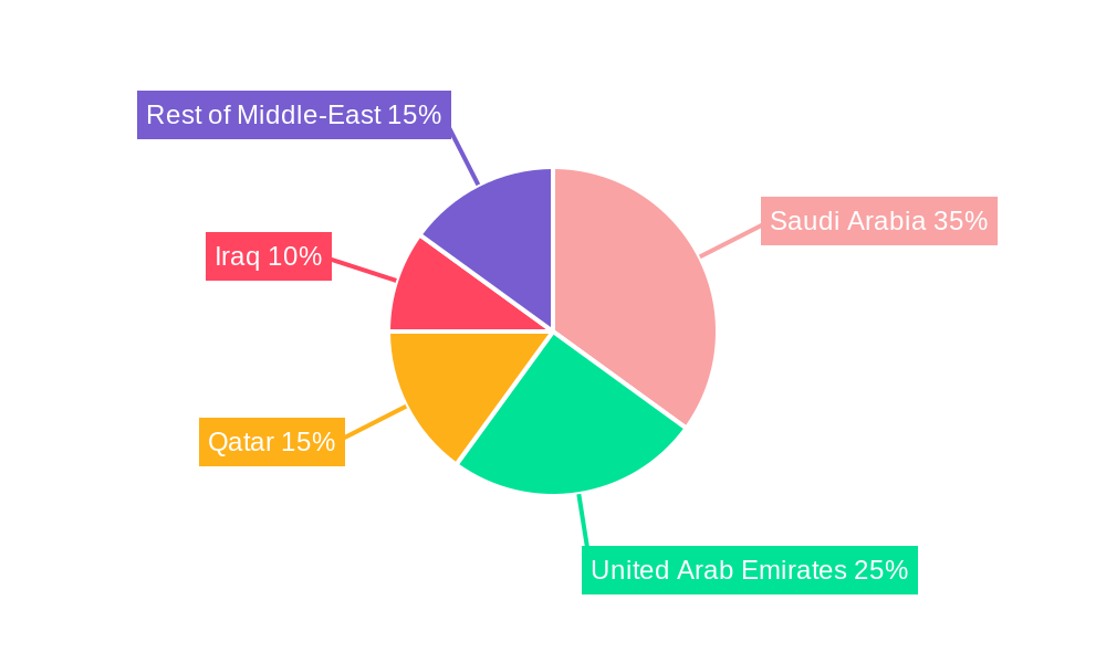 Middle-East Completion Equipment and Services Market Regional Share