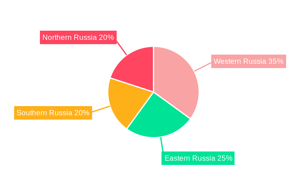 Russian Federation Power EPC Market Regional Share