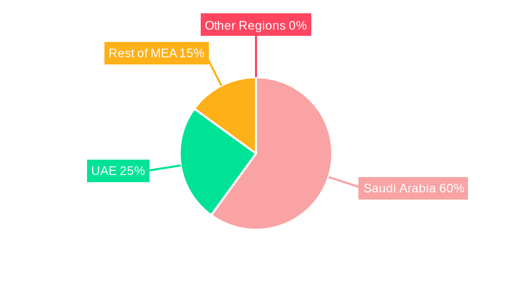 Saudi Arabia Completion Equipment And Services Market Regional Share