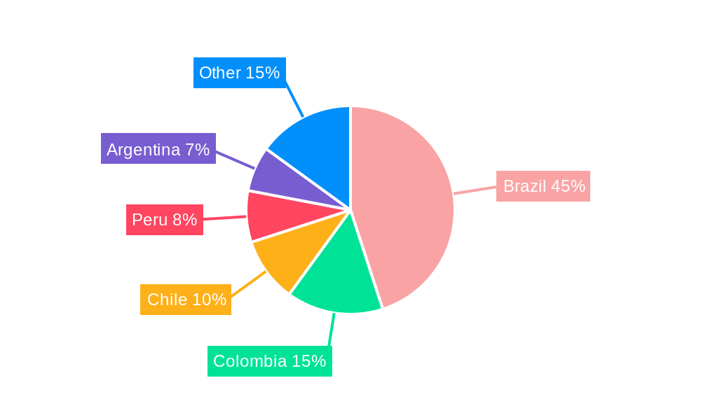 South America ETF industry Regional Share