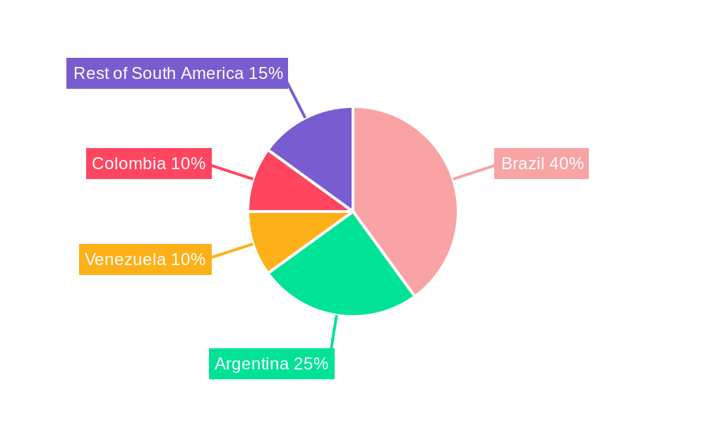 South America Oil And Gas Storage Tank Market Regional Share