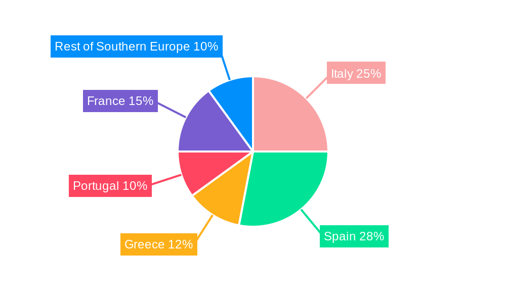 South Europe Renewable Energy Market Regional Share