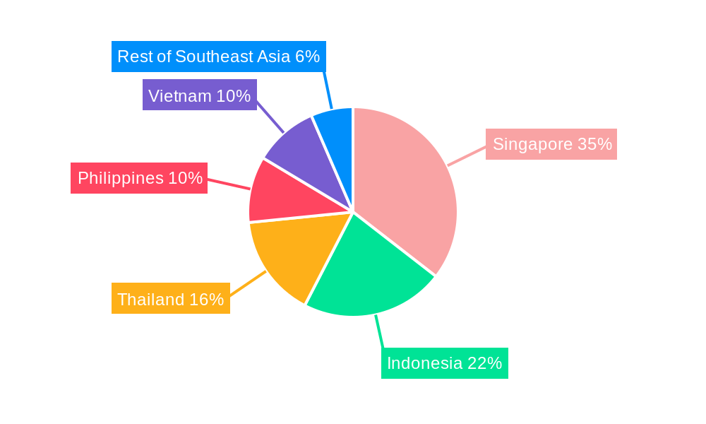 Southeast Asia Business Jet Market Regional Share