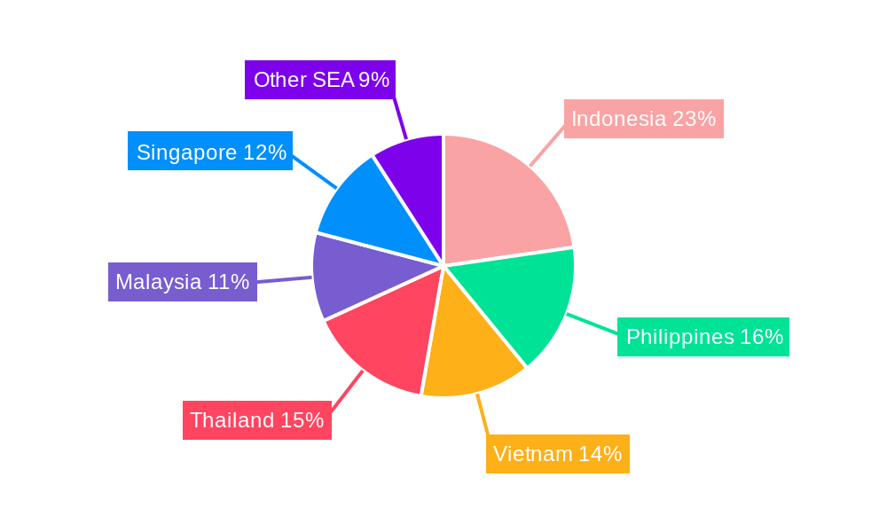 Southeast Asia Fitness Ring Market Regional Share
