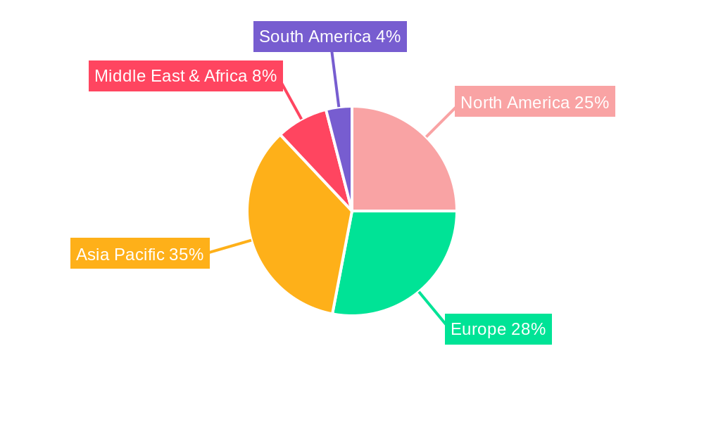 Sintered Magnesia Regional Share