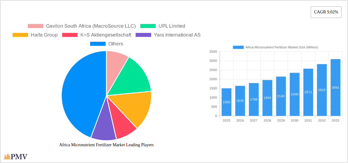 Africa Micronutrient Fertilizer Market Research Report - Market Size, Growth & Forecast