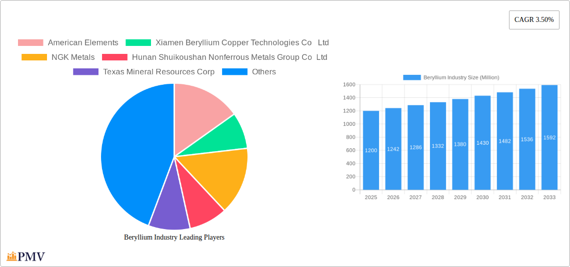 Beryllium Industry Research Report - Market Size, Growth & Forecast