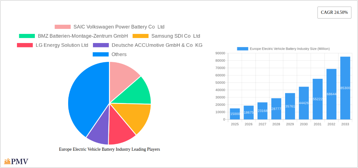 Europe Electric Vehicle Battery Industry Research Report - Market Size, Growth & Forecast