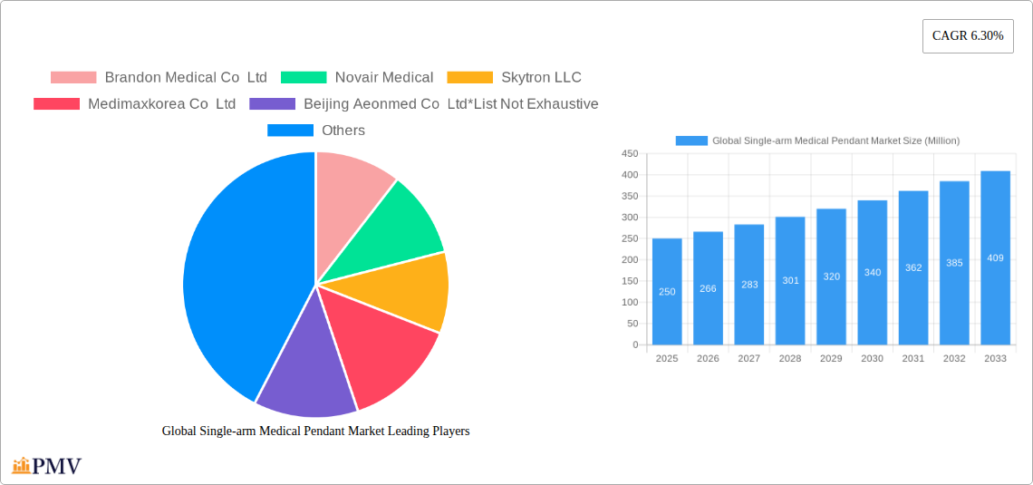 Global Single-arm Medical Pendant Market Research Report - Market Size, Growth & Forecast