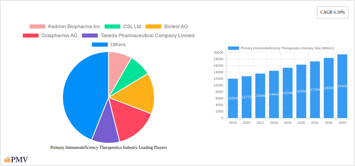 Primary Immunodeficiency Therapeutics Industry Research Report - Market Size, Growth & Forecast