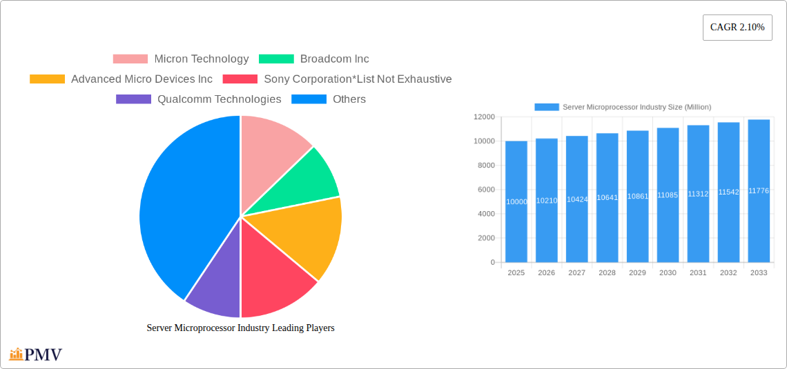 Server Microprocessor Industry Research Report - Market Size, Growth & Forecast